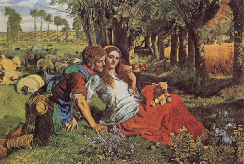 The Hireling Shepherd, William Holman Hunt